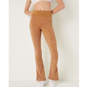 Victoria's Secret Pink High Waist Foldover Flare Leggings Size S